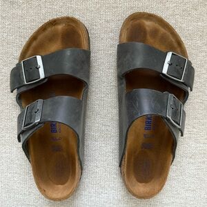 Arizona Birkenstock Gray Sandals